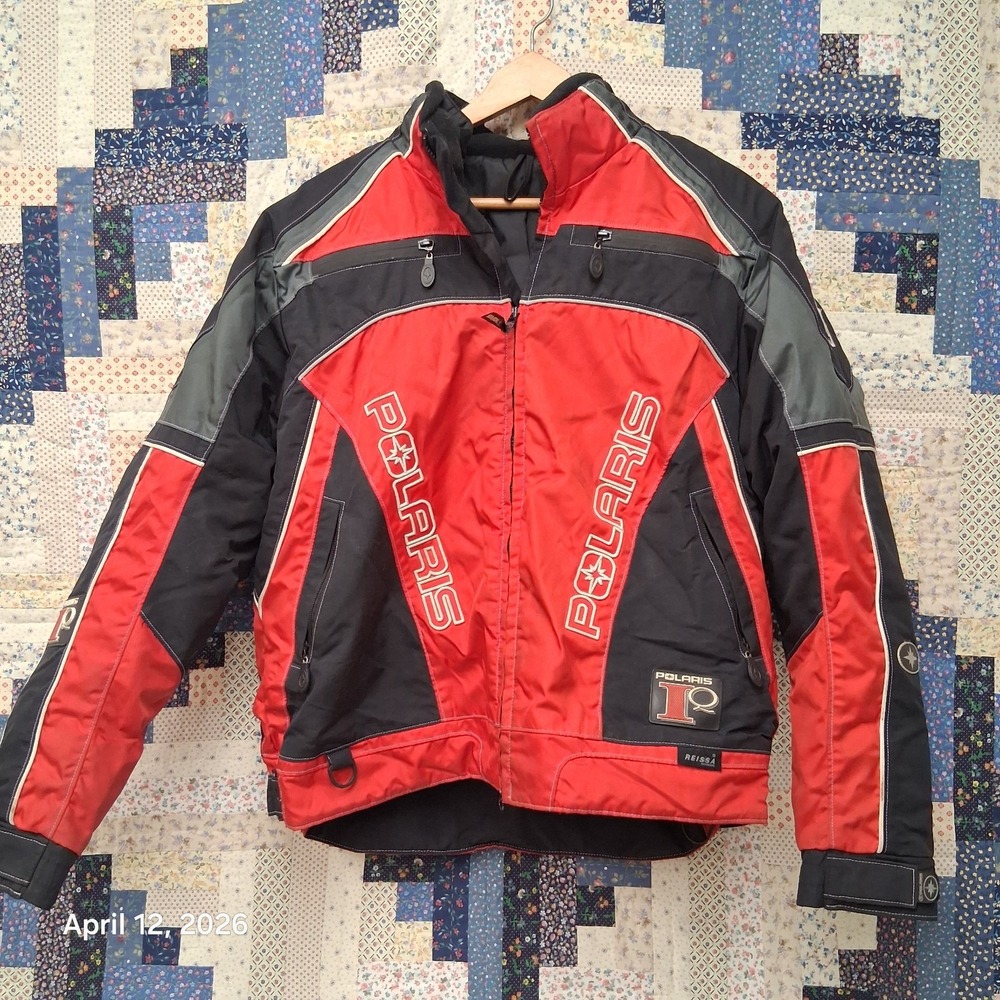 Pure Polaris Racing‎ IQ 3 in 1 Jacket Womens Size Large Red Full Zip Reissa
